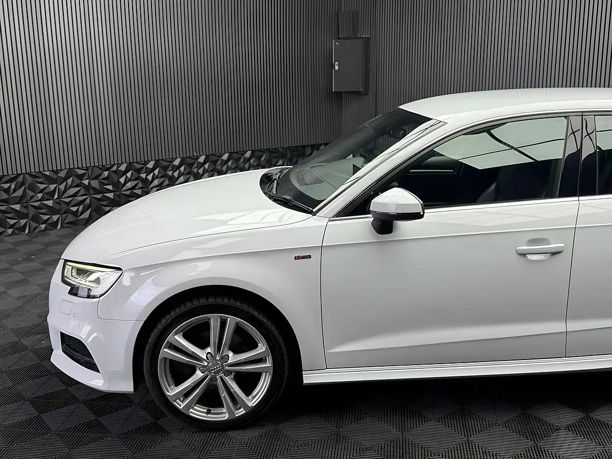 Used 2017 Audi A3 S Line Sportback Quattro White - Interior and Exterior details 9