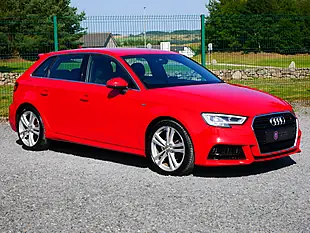 Used 2017 Audi A3 S Line Sportback Tango Red - Interior and Exterior details 2