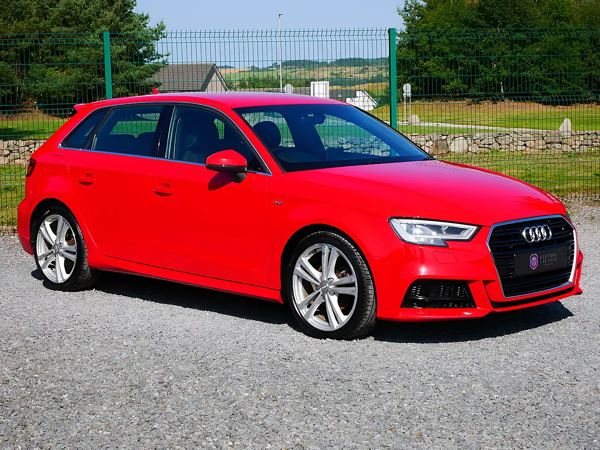 Used 2017 Audi A3 S Line Sportback Tango Red - Interior and Exterior details 2