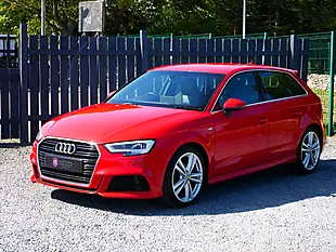Used 2017 Audi A3 S Line Sportback Tango Red - Interior and Exterior details 4