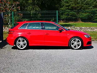 Used 2017 Audi A3 S Line Sportback Tango Red - Interior and Exterior details 5