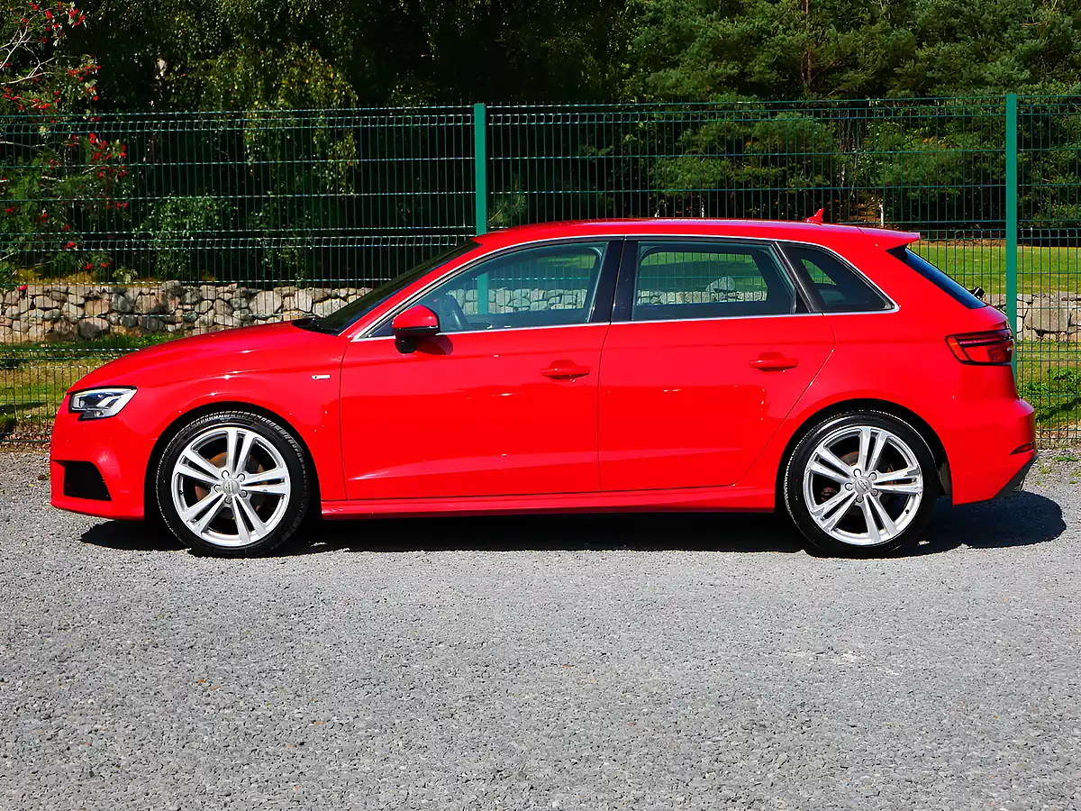 Used 2017 Audi A3 S Line Sportback Tango Red - Interior and Exterior details 6