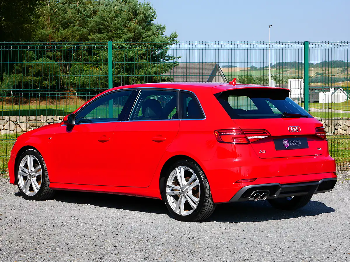 Used 2017 Audi A3 S Line Sportback Tango Red - Interior and Exterior details 7