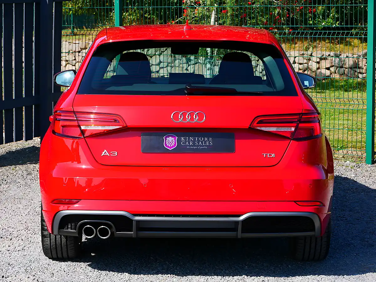 Used 2017 Audi A3 S Line Sportback Tango Red - Interior and Exterior details 8
