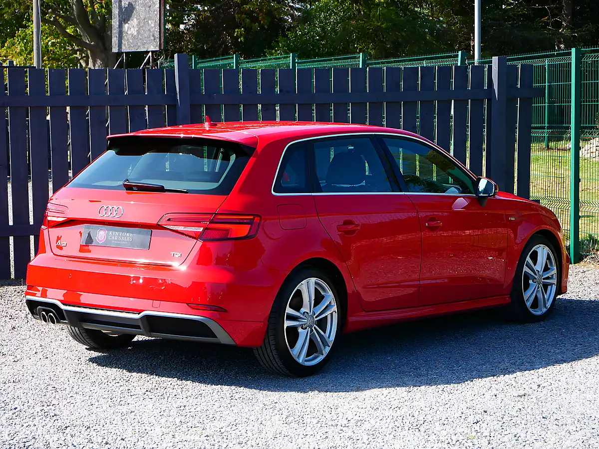 Used 2017 Audi A3 S Line Sportback Tango Red - Interior and Exterior details 9