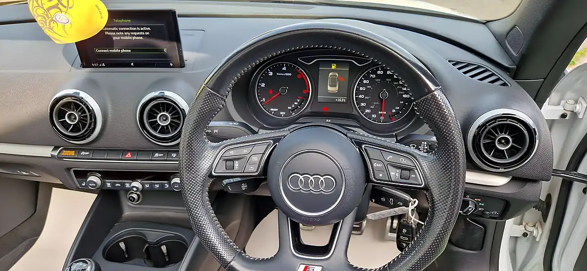 Used 2017 Audi A3 S Line White - Interior and Exterior details 14