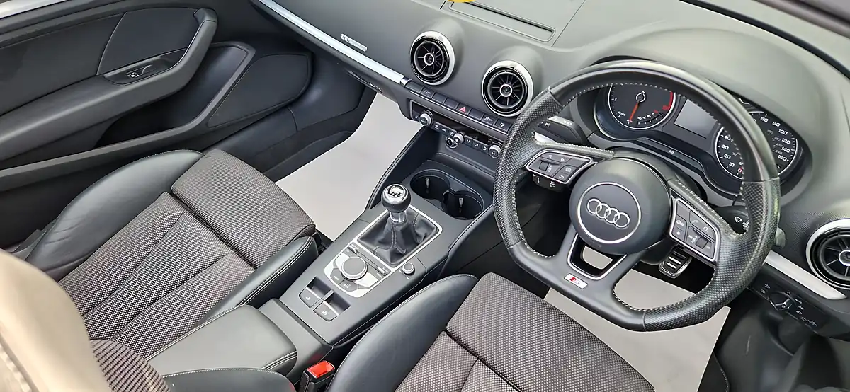 Used 2017 Audi A3 S Line White - Interior and Exterior details 17