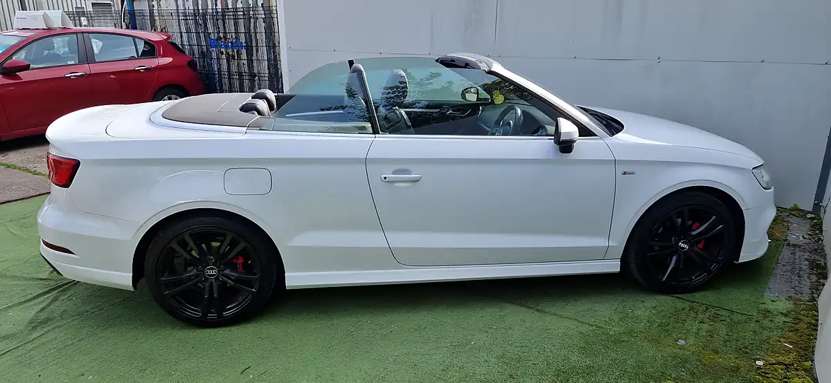 Used 2017 Audi A3 S Line White - Interior and Exterior details 6