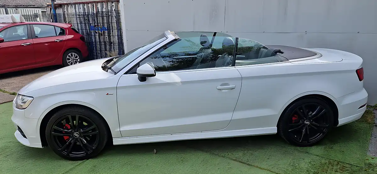 Used 2017 Audi A3 S Line White - Interior and Exterior details 7