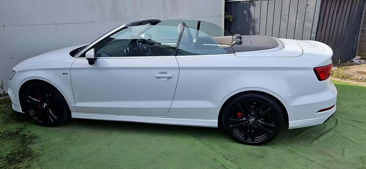 Used 2017 Audi A3 S Line White - Interior and Exterior details 8
