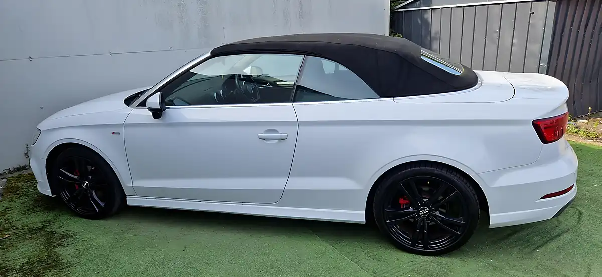 Used 2017 Audi A3 S Line White - Interior and Exterior details 9