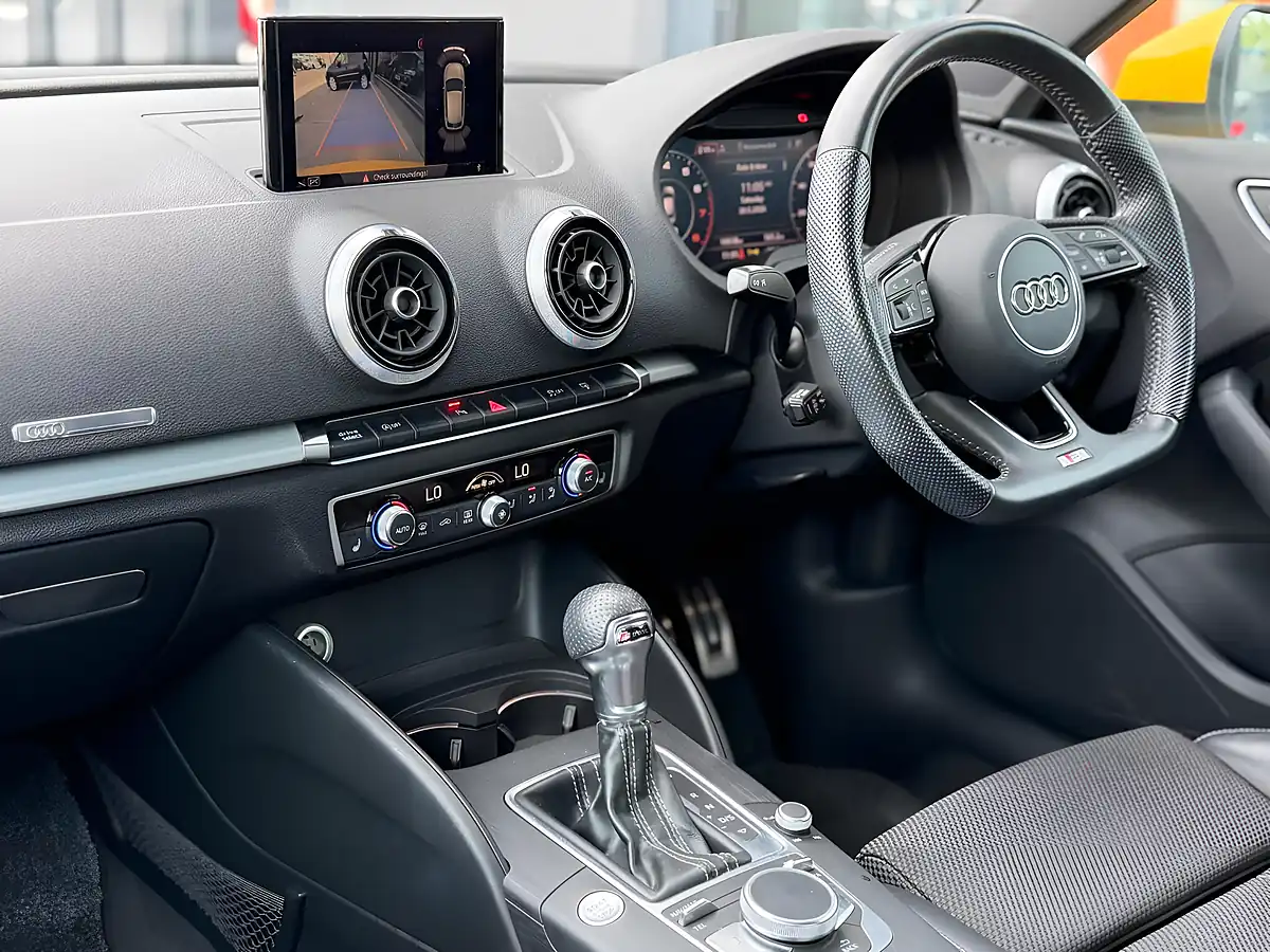 Used 2017 Audi A3 S Line Yellow - Interior and Exterior details 3
