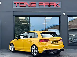 Used 2017 Audi A3 S Line Yellow - Interior and Exterior details 5