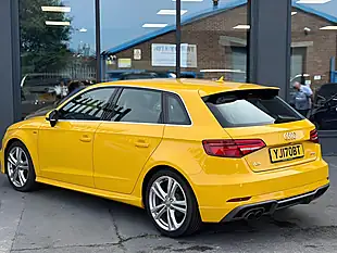 Used 2017 Audi A3 S Line Yellow - Interior and Exterior details 6