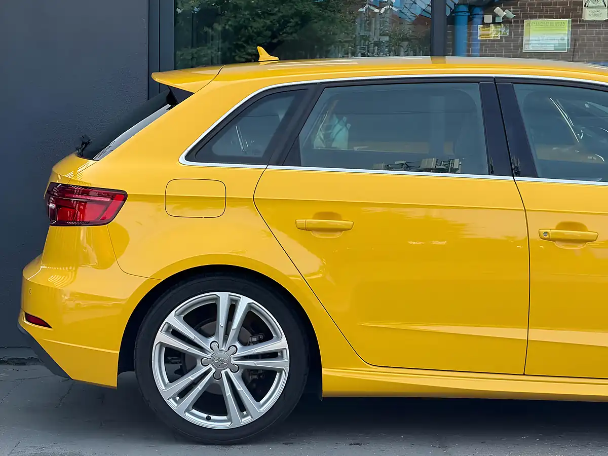 Used 2017 Audi A3 S Line Yellow - Interior and Exterior details 8