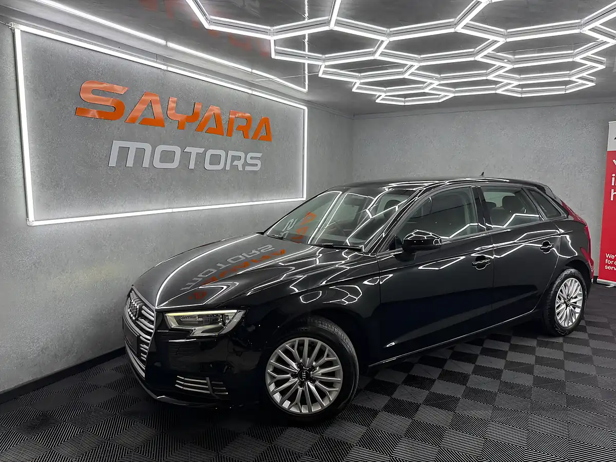 Used 2017 Audi A3 Se Technik Sportback Black - Front View