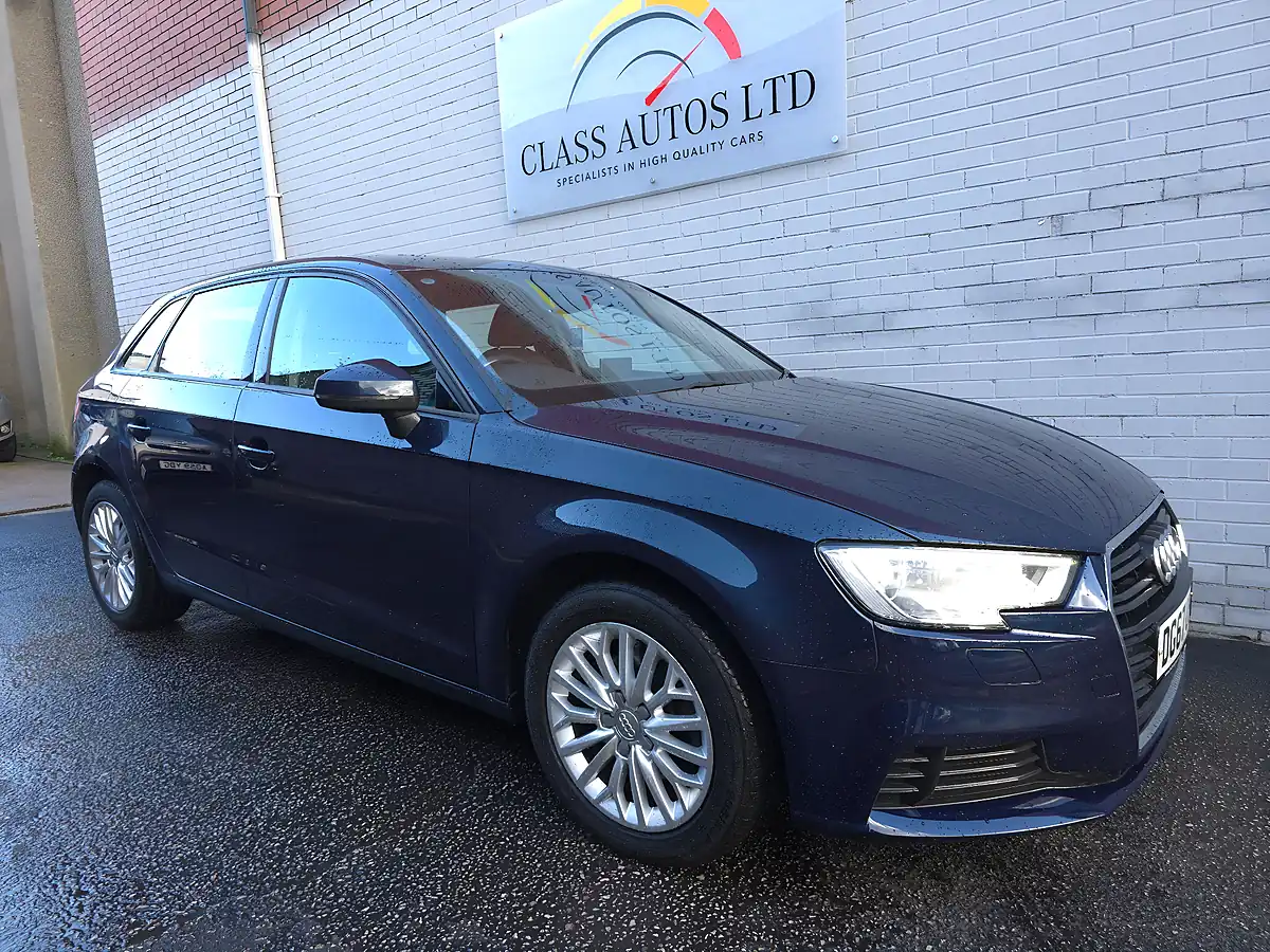 Used 2017 Audi A3 Se Technik Sportback Blue - Interior and Exterior details 5