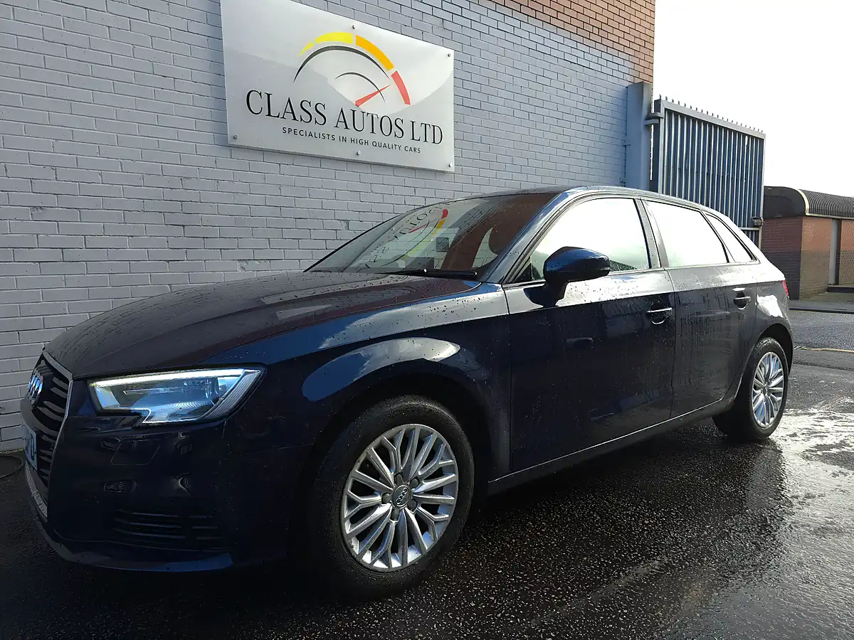 Used 2017 Audi A3 Se Technik Sportback Blue - Interior and Exterior details 6