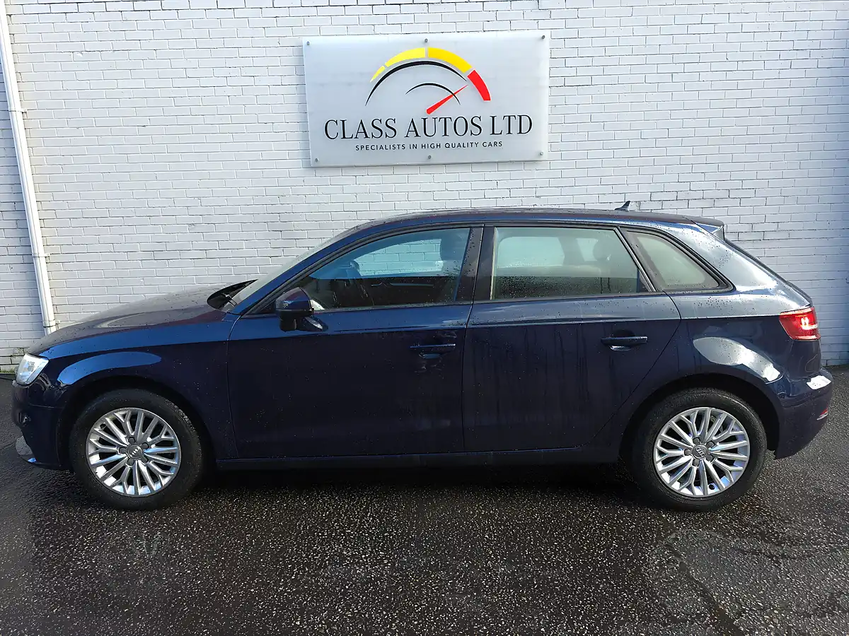 Used 2017 Audi A3 Se Technik Sportback Blue - Interior and Exterior details 7