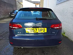Used 2017 Audi A3 Se Technik Sportback Blue - Interior and Exterior details 8