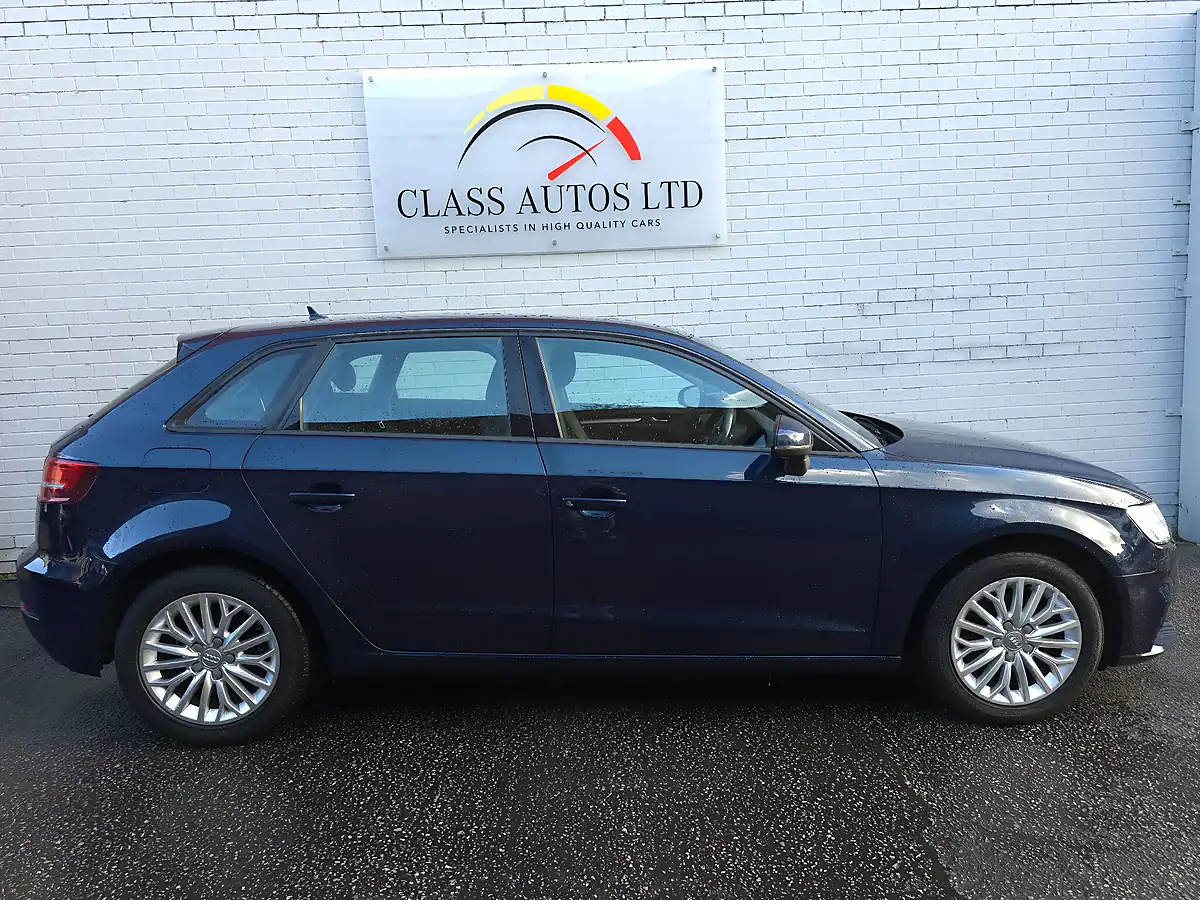 Used 2017 Audi A3 Se Technik Sportback Blue - Interior and Exterior details 9