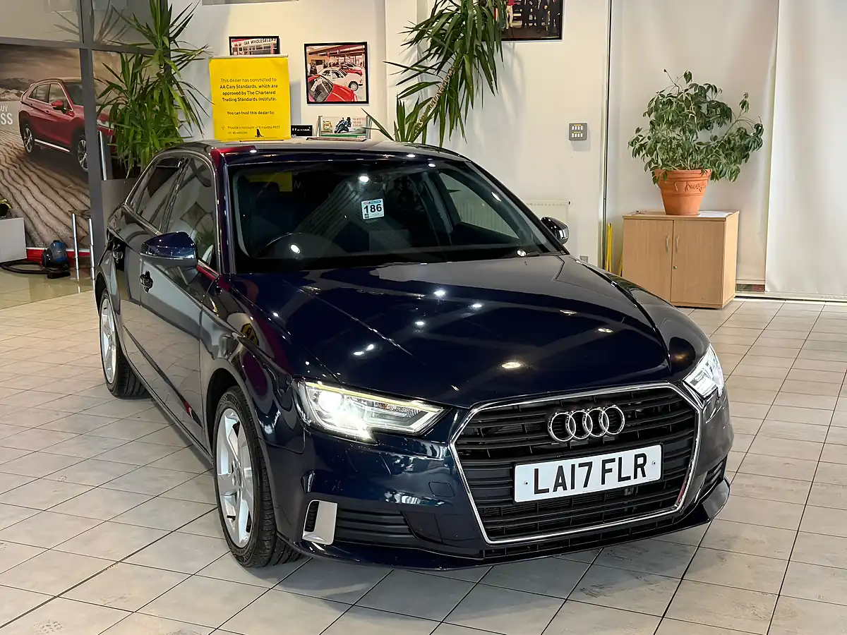 Used 2017 Audi A3 Sport Blue - Interior and Exterior details 2
