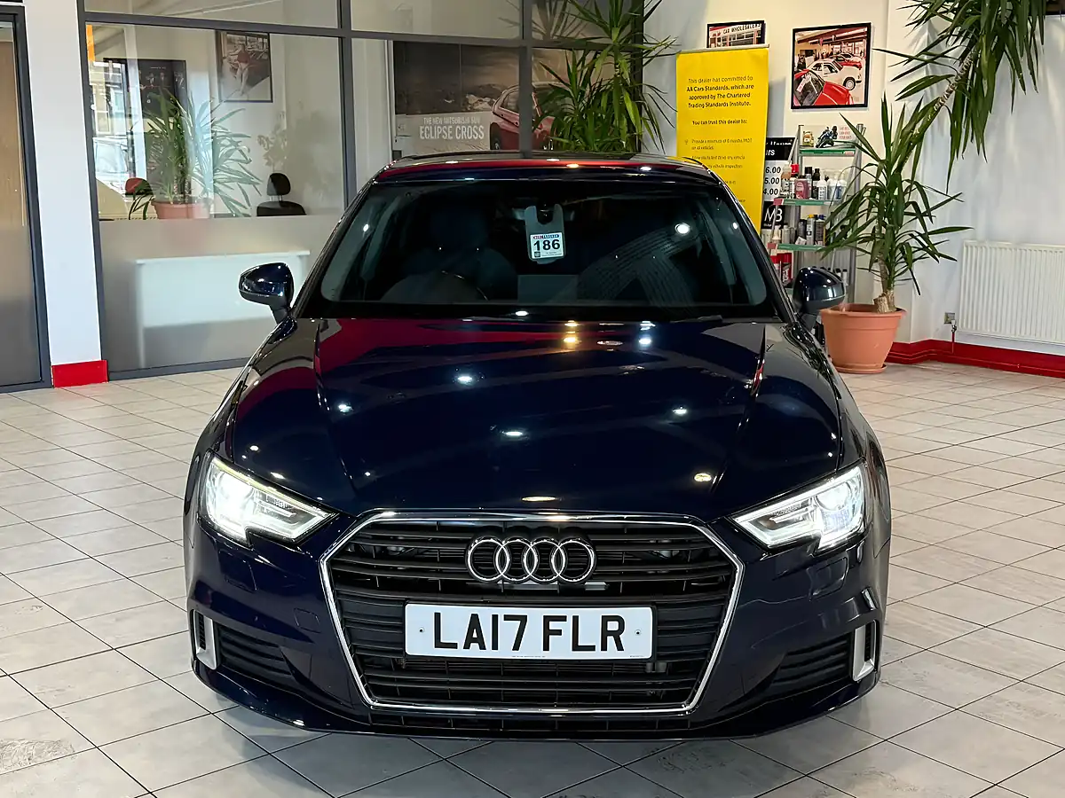 Used 2017 Audi A3 Sport Blue - Interior and Exterior details 3