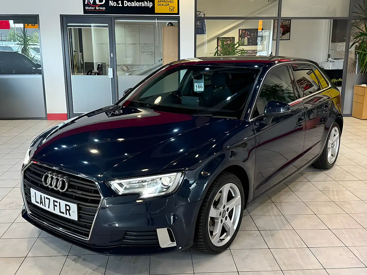 Used 2017 Audi A3 Sport Blue - Interior and Exterior details 4