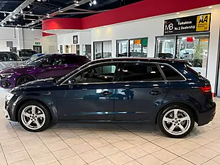 Used 2017 Audi A3 Sport Blue - Interior and Exterior details 5