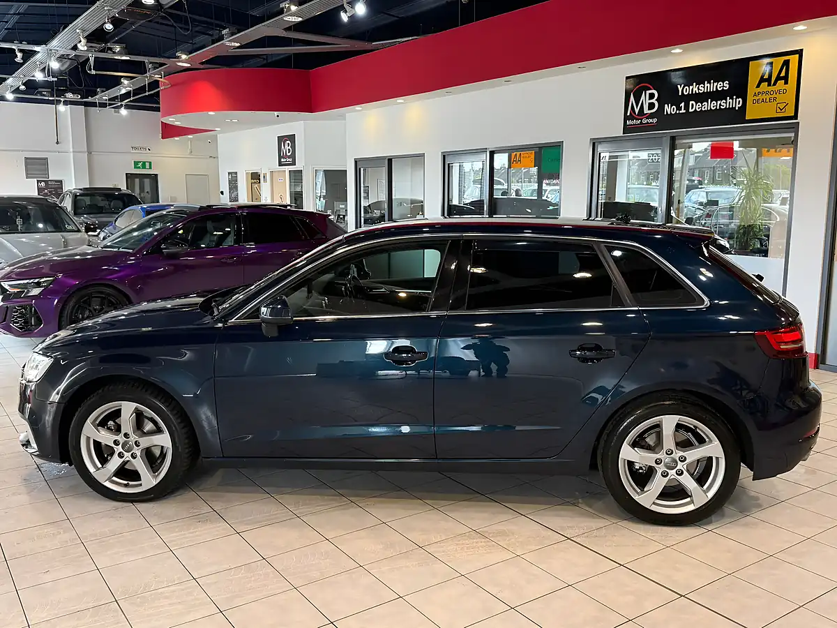 Used 2017 Audi A3 Sport Blue - Interior and Exterior details 5