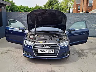 Used 2017 Audi A3 Sport Blue - Interior and Exterior details 10