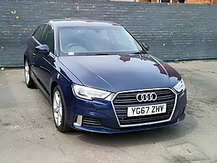 Used 2017 Audi A3 Sport Blue - Interior and Exterior details 3