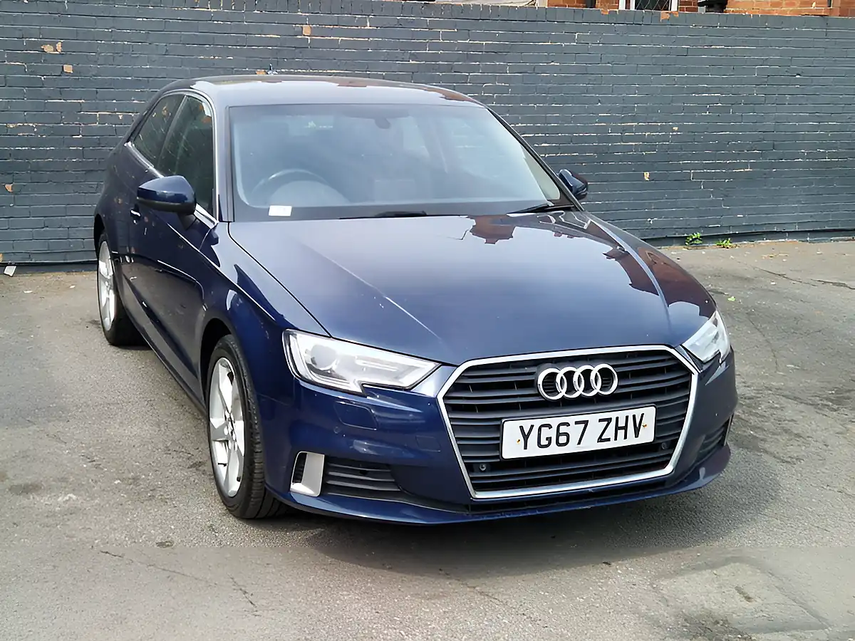 Used 2017 Audi A3 Sport Blue - Interior and Exterior details 3