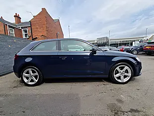 Used 2017 Audi A3 Sport Blue - Interior and Exterior details 7