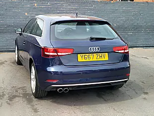 Used 2017 Audi A3 Sport Blue - Interior and Exterior details 8