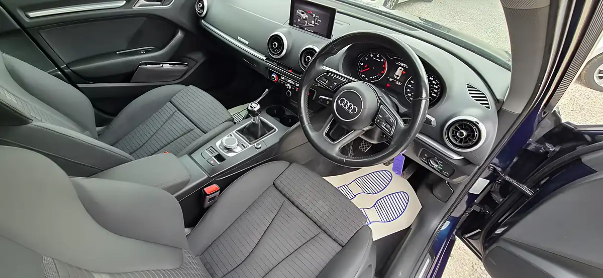 Used 2017 Audi A3 Sport Blue - Interior and Exterior details 11