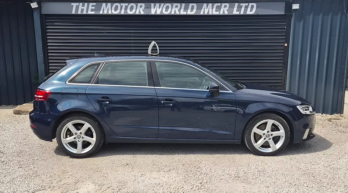 Used 2017 Audi A3 Sport Blue - Interior and Exterior details 4