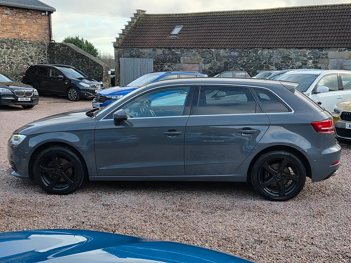 Used 2017 Audi A3 Sport Nano Grey Metallic - Interior and Exterior details 14