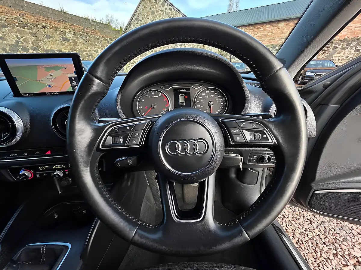 Used 2017 Audi A3 Sport Nano Grey Metallic - Interior and Exterior details 9