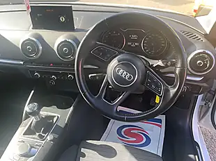 Used 2017 Audi A3 Sport White - Interior and Exterior details 12
