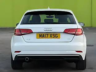 Used 2017 Audi A3 Sport White - Interior and Exterior details 7