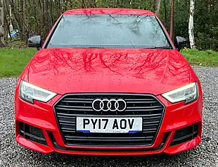 Used 2017 Audi A3 Sportback Black Edition Tango Red - Interior and Exterior details 8