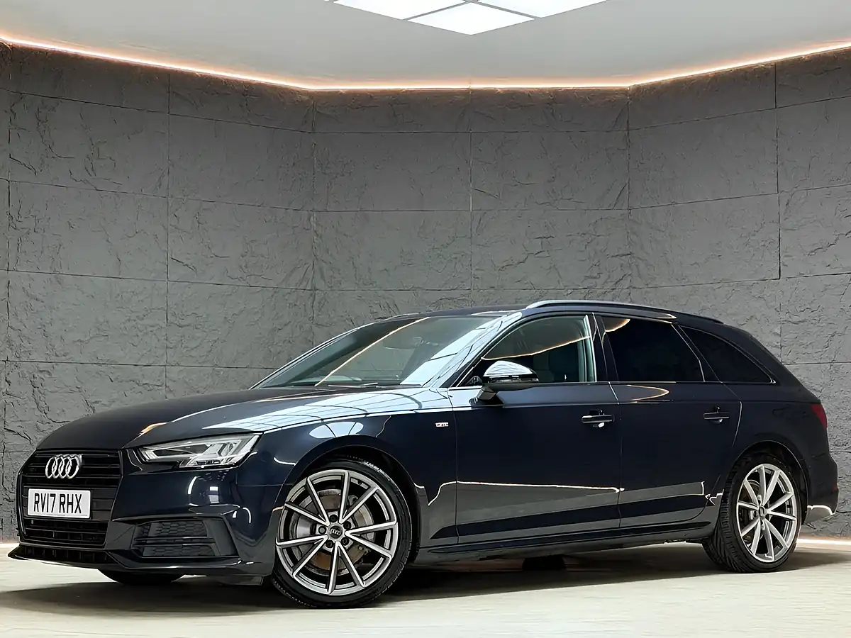 Used 2017 Audi A4 Avant S Line Blue - Front View