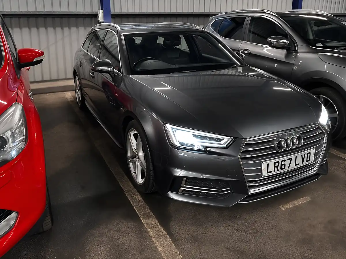 Used 2017 Audi A4 Avant S Line Grey - Front View