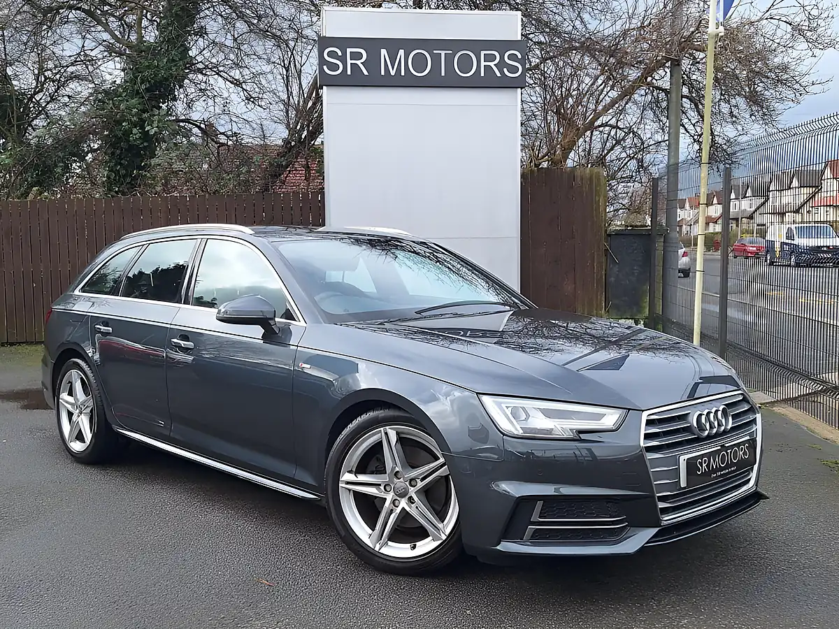 Used 2017 Audi A4 Avant S Line Grey - Front View