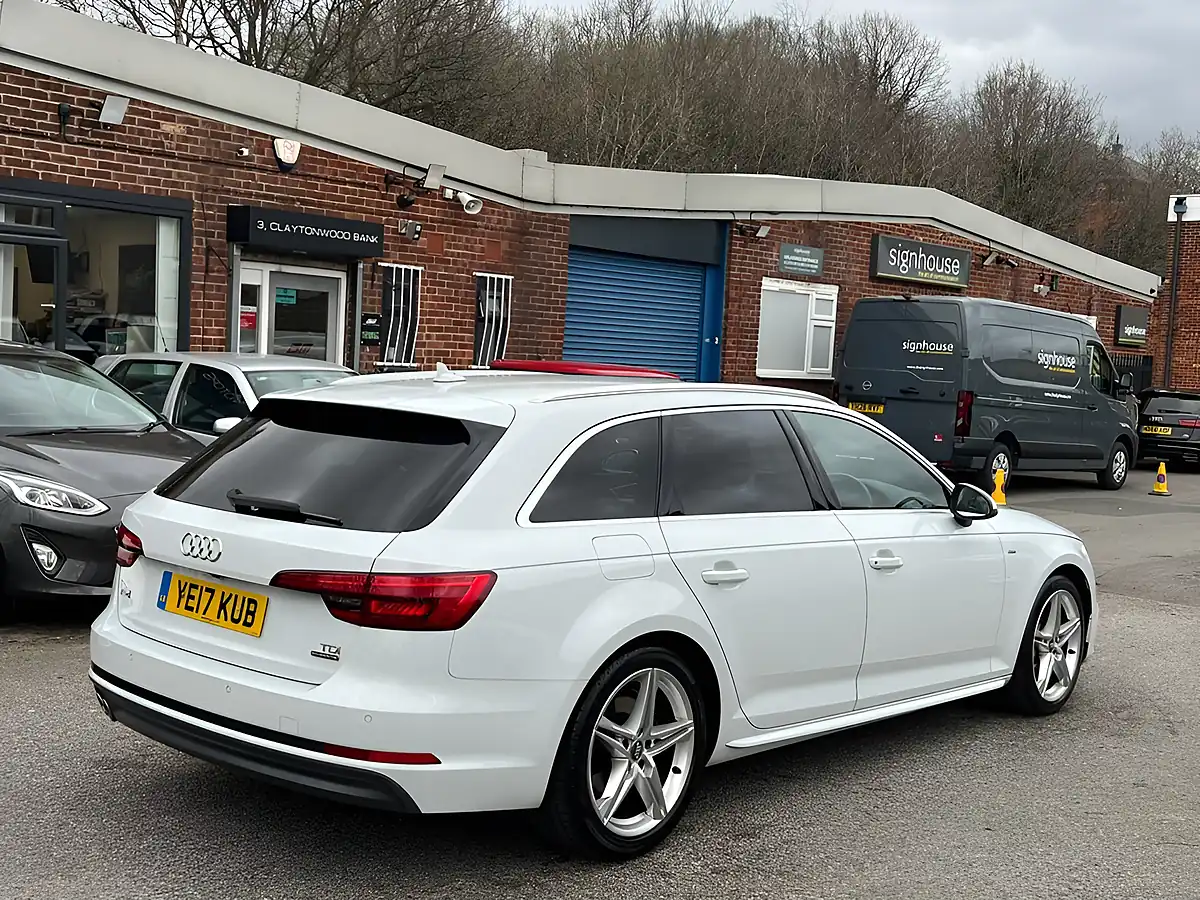 Used 2017 Audi A4 Avant S Line White - Interior and Exterior details 3
