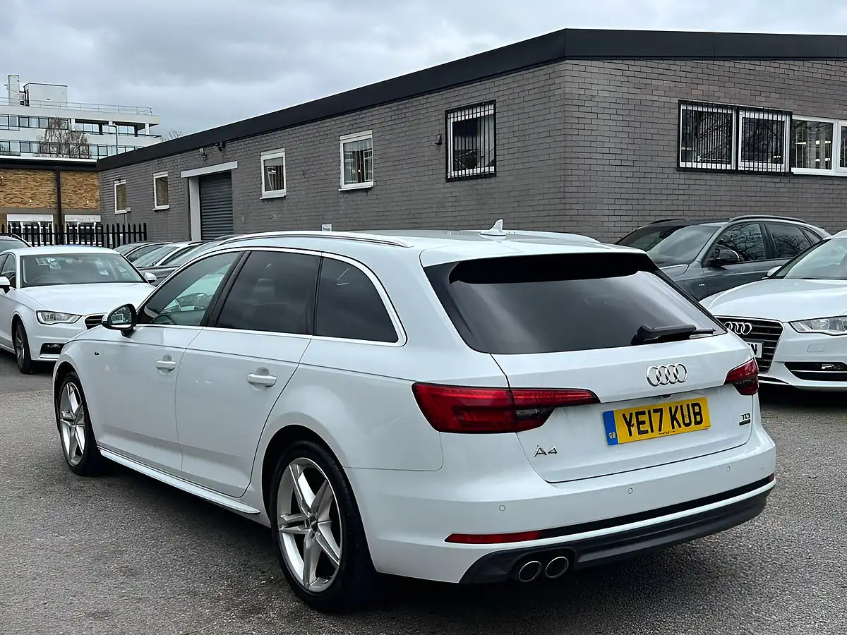 Used 2017 Audi A4 Avant S Line White - Interior and Exterior details 4