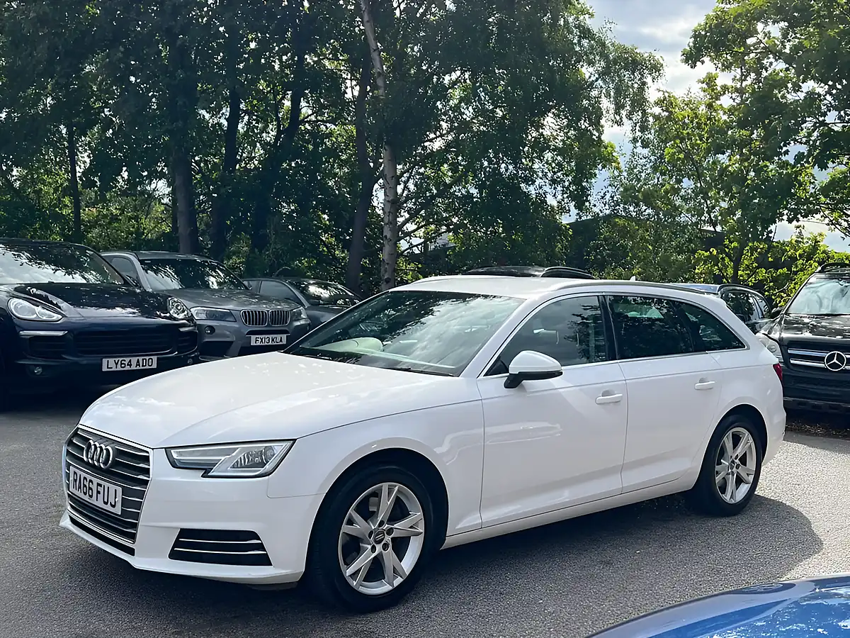 Used 2017 Audi A4 Avant Sport White - Interior and Exterior details 2