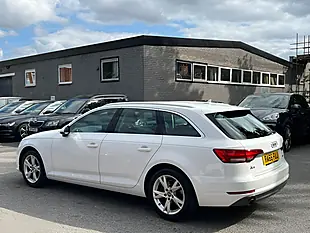 Used 2017 Audi A4 Avant Sport White - Interior and Exterior details 4