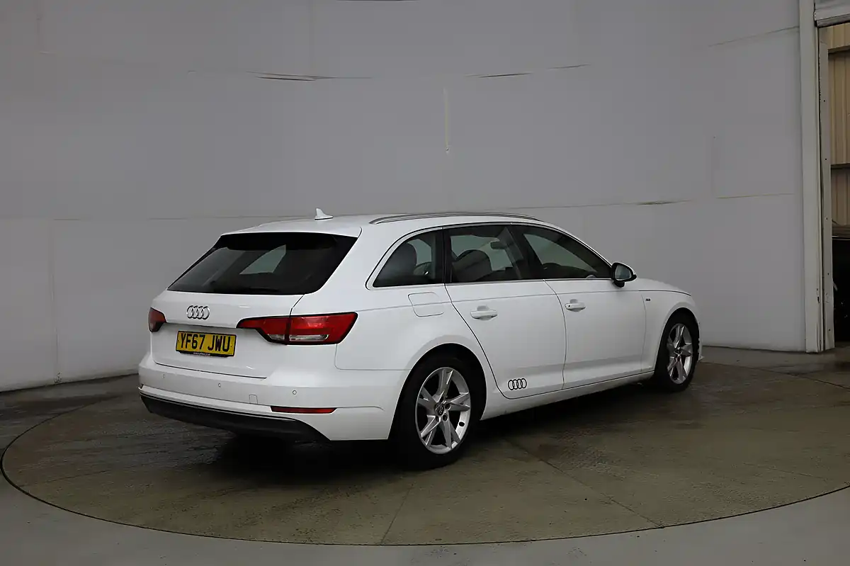 Used 2017 Audi A4 Avant Sport White - Interior and Exterior details 6